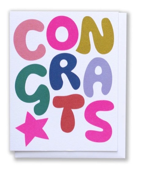 Bold Bubble Congrats
